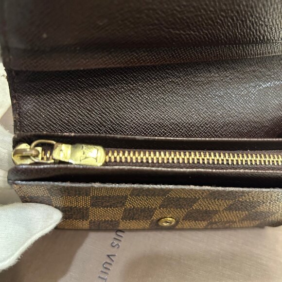 Louis Vuitton Damier Ebene Porte-Monnaie Tresor Wallet - Picture 7 of 16